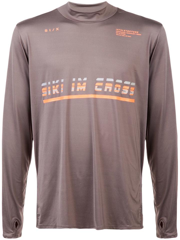 Siki Im Running Longsleeved T-shirt - Grey