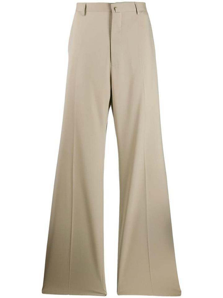 Lanvin Pleated Tailored Trousers - Neutrals