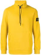 Stone Island Drawstring Neck Sweatshirt - Yellow & Orange