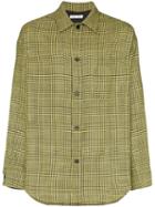 Cmmn Swdn Prince Of Wales Checked Shirt - Black