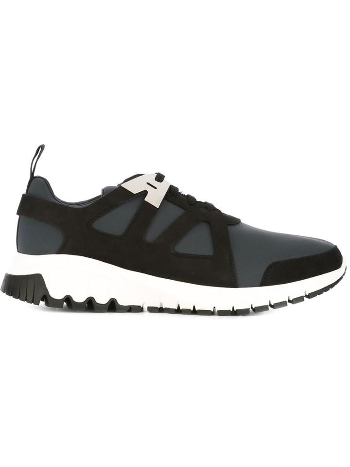 Neil Barrett Molecular Runner Sneakers
