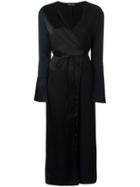 Andrea Ya'aqov Kimono Dress - Black