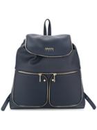 Armani Jeans Zip Detail Backpack - Blue