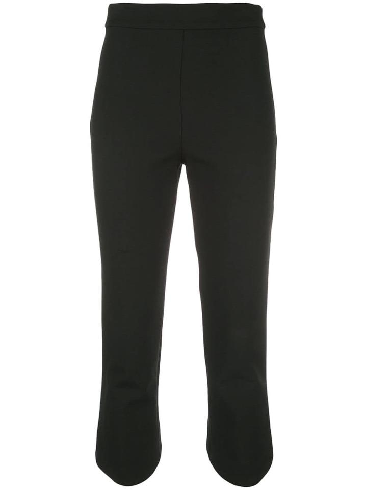 Alexis Cropped Trousers - Black