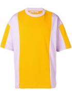 Acne Studios Contrasting Panel T-shirt - Yellow