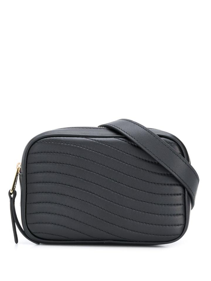 Furla Swing Quilted Belt Bag - Black