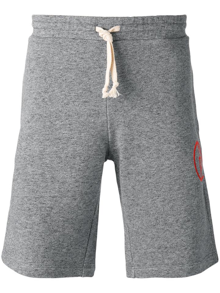 Gosha Rubchinskiy Track Shorts, Men's, Size: Small, Grey, Cotton