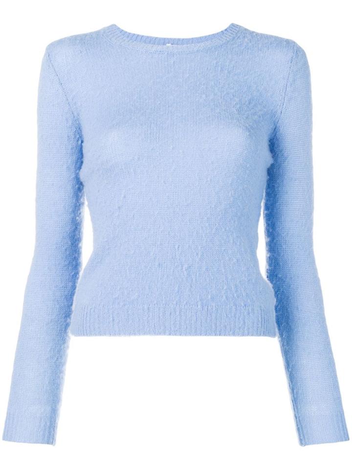 Acne Studios Shrunken Fit Sweater - Blue