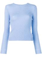 Acne Studios Shrunken Fit Sweater - Blue