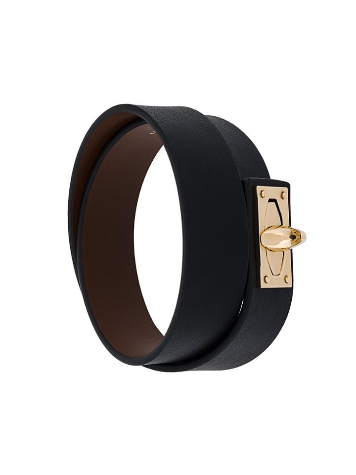 Givenchy Classic Buckled Bracelet - Black