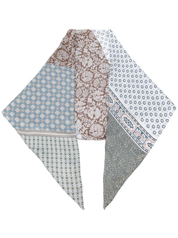 Pierre-louis Mascia Multi-print Scarf, Women's, Silk