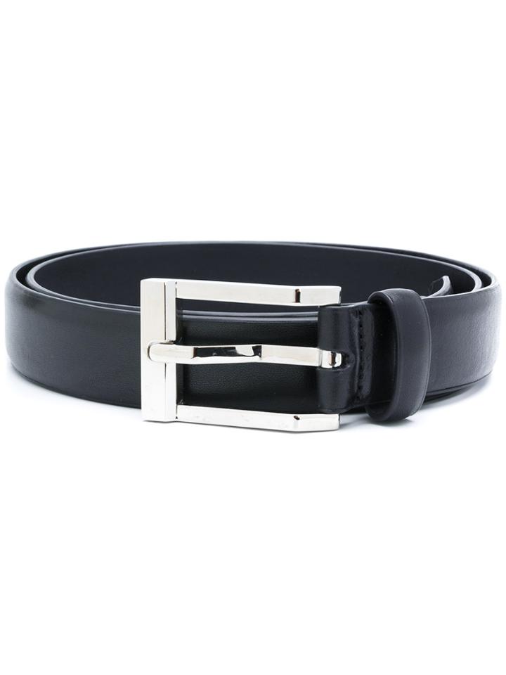 Neil Barrett Classic Buckle Belt - Black