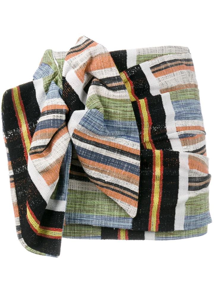 No21 Knotted Mini Skirt - Multicolour