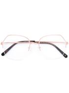 Stella Mccartney Eyewear Bicolour Glasses - Metallic