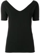 Stefano Mortari V-neck T-shirt - Black
