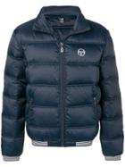Sergio Tacchini Panelled Padded Jacket - Blue