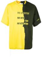 Indice Studio Colour Block T-shirt - Yellow