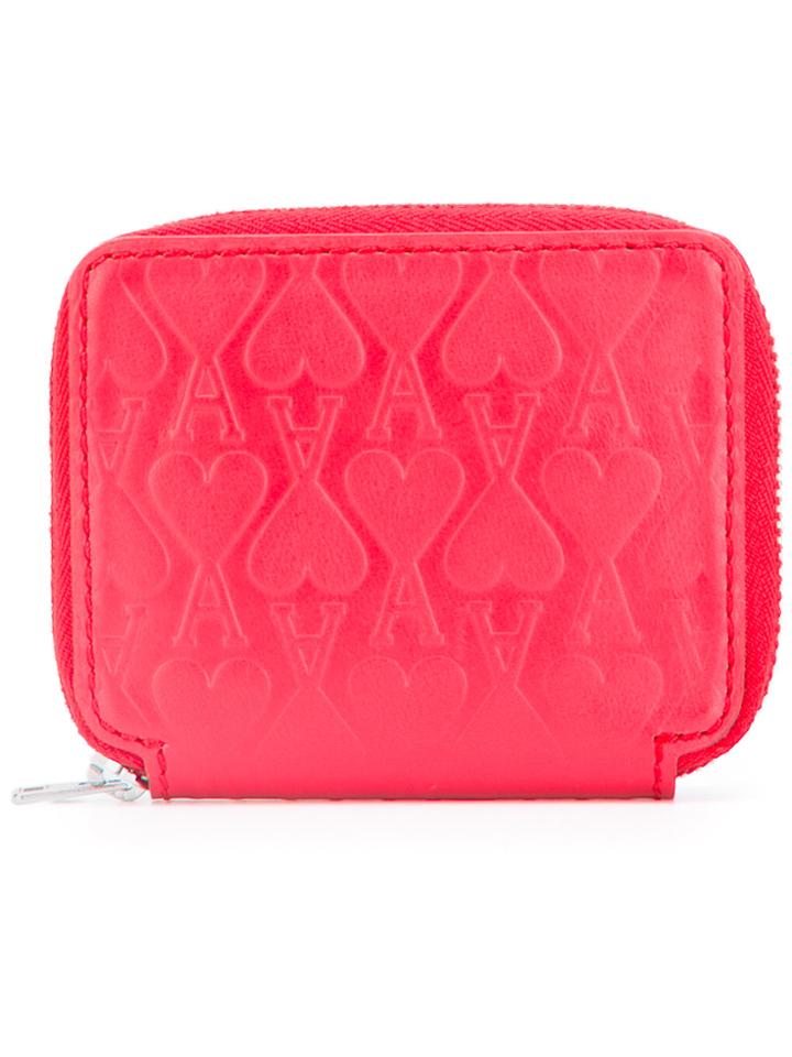 Ami Alexandre Mattiussi Mini Wallet - Red