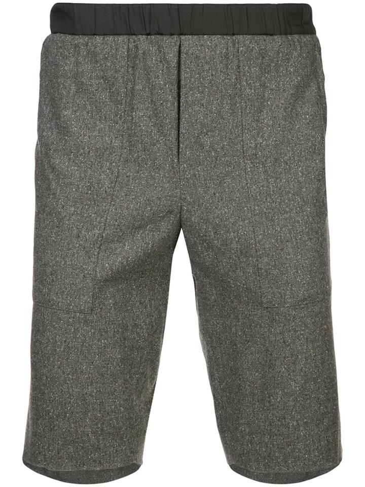 Stephan Schneider Elasticated Waistband Bermuda Shorts - Green