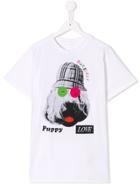 Burberry Kids Teen Printed T-shirt - White
