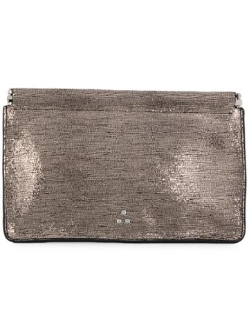 Jérôme Dreyfuss Clic Clac Clutch - Metallic