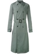 Jil Sander Marseille Double Breasted Coat - Green