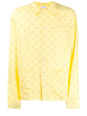 John Elliott Kawasaki Dot Print Shirt - Yellow
