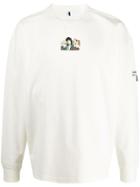 Ader Error Contrast Cuff Sweater - White