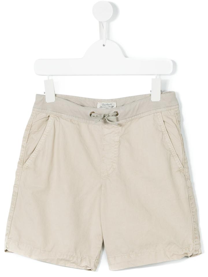Hartford Kids - Chino Shorts - Kids - Cotton - 8 Yrs, Nude/neutrals