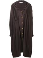 Christian Dior Vintage 1980's Midi Coat - Brown