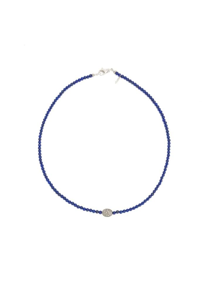Catherine Michiels Beads Necklace, Women's, Blue