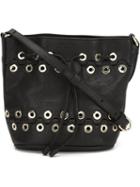 Sonia Rykiel Eyelet Bucket Shoulder Bag