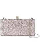 Jimmy Choo - Celeste Clutch - Women - Leather/polyester - One Size, Pink/purple, Leather/polyester