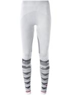 Adidas By Stella Mccartney Patterned Panel Leggings