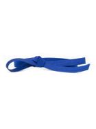 Martha Medeiros Silk Belt, Women's, Size: 44, Blue, Silk
