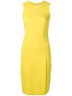 P.a.r.o.s.h. Fitted Pencil Dress - Yellow