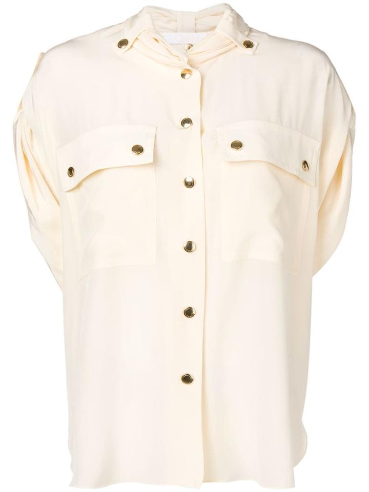 Chloé Chest-pocket Shirt - Neutrals