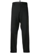 Dsquared2 High-rise Cropped Trousers - Black