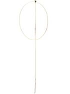 Xte Chain And Hoop Earring - Gold