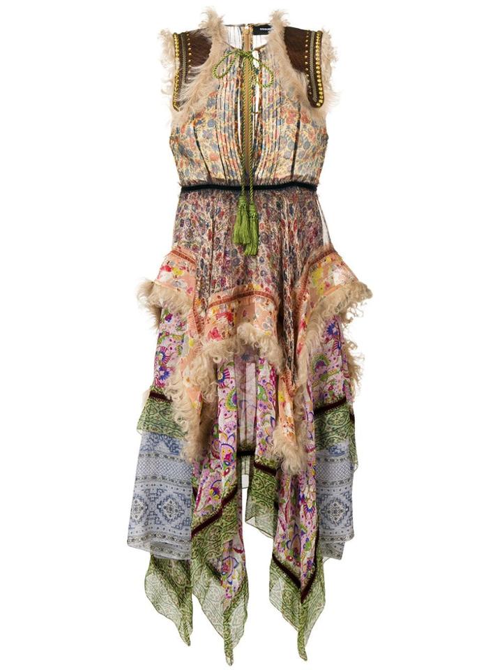 Dsquared2 Printed Sleeveless Dress - Neutrals