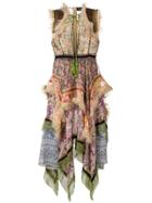 Dsquared2 Printed Sleeveless Dress - Neutrals