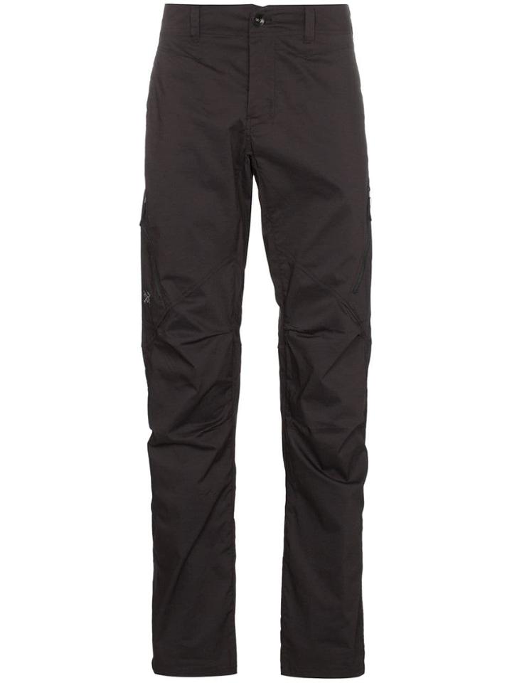 Arc'teryx Zip Pocket Straight Utility Trousers - Black