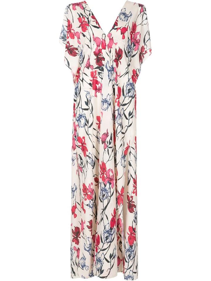 Thakoon Flower Print Maxi Dress