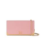 Prada Chain Strap Wallet - Pink & Purple