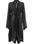 Lost & Found Ria Dunn Sheer Robe - Black