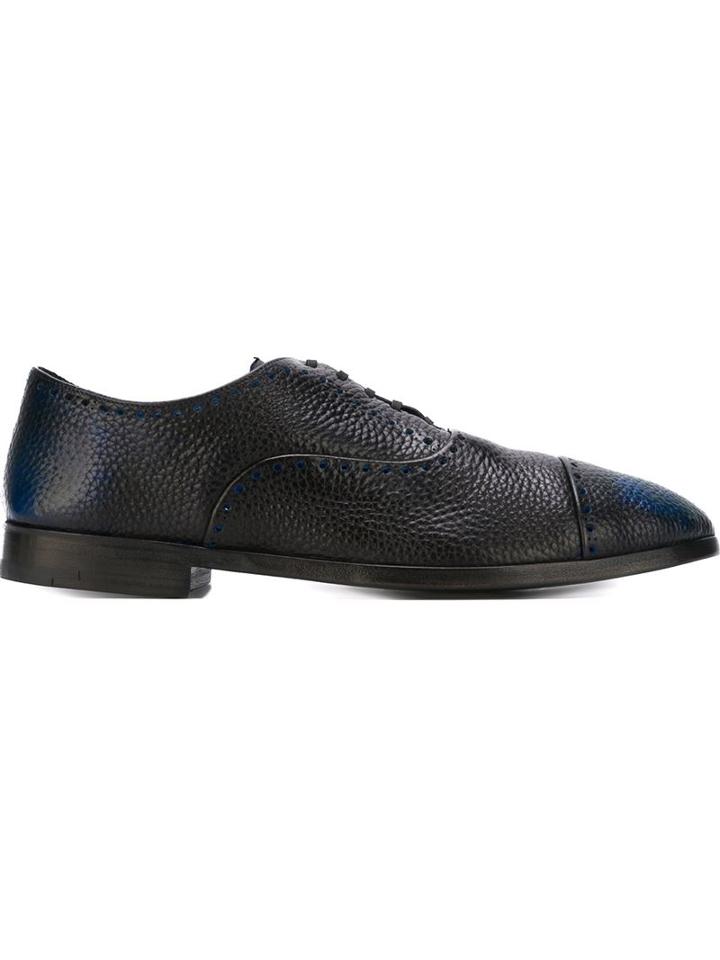Alberto Fasciani Two-tone Brogue Shoes