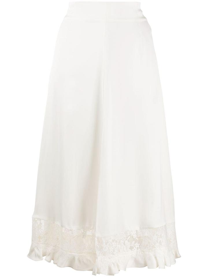 Magda Butrym Lace Skirt - White