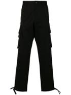 Versace Multi-pocket Trousers - Black