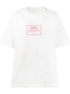 Maison Margiela Caution T-shirt - White