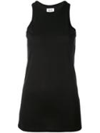 Zoe Karssen - Racerback Tank - Women - Cotton/modal - M, Black, Cotton/modal